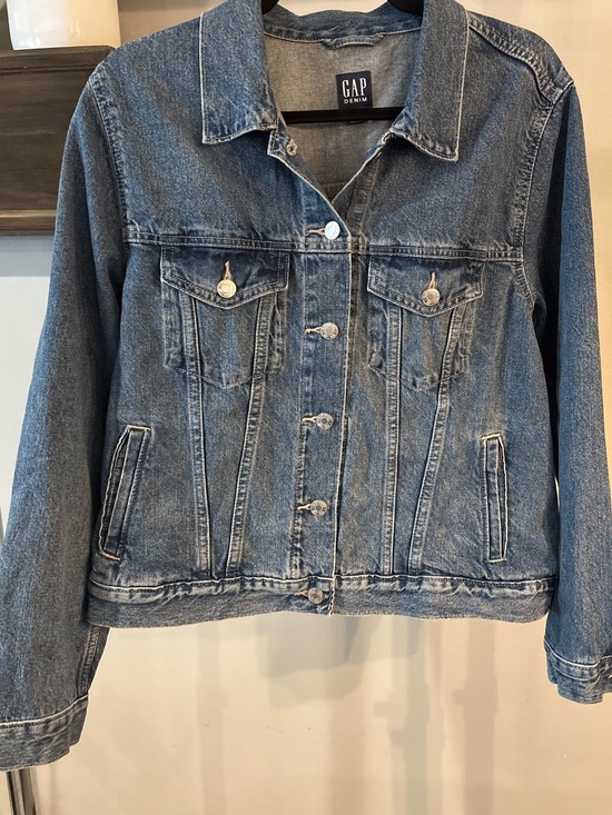 GAP Jackets & Blazers - Gap Denim Jacket in Medium Blue women’s size XL